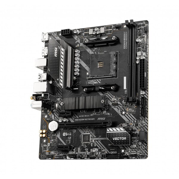 Msi Mag A520m Vector Wifi Amd A520 Soket Am4 Ddr4 4600 Mhzoc M 2 Anakart 2