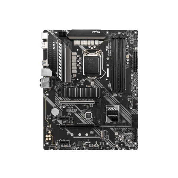 Msi Mag B460 Torpedo 2933mhzoc Ddr4 Soket 1200 M 2 Hdmi Dp Atx Anakart 1