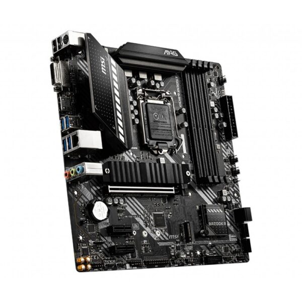 Msi Mag B460m Bazooka Intel B460 Soket 1200 Ddr4 2933mhz M 2 Anakart 2