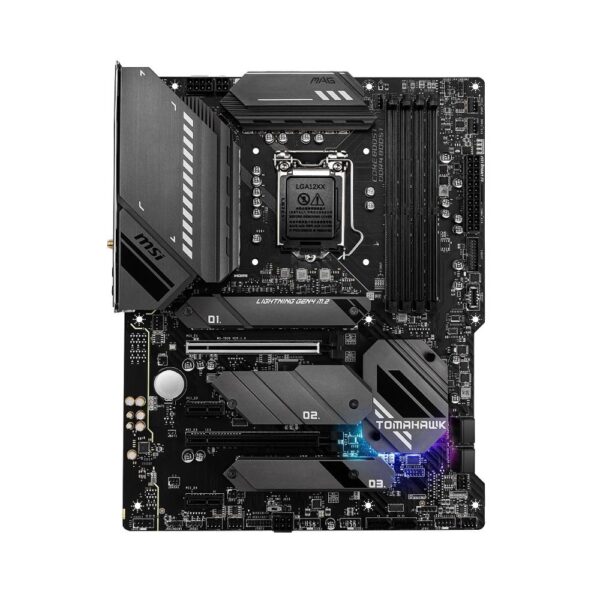 Msi Mag Z590 Tomahawk Wifi Intel Z590 Soket 1200 Ddr4 5333mhz Oc M 2 Anakart 1