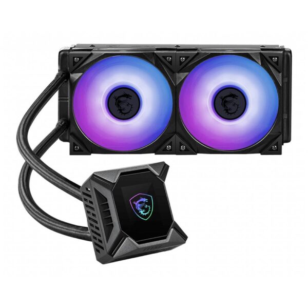 Msi Mpg Coreliquid K240 2x120mm Argb Fanli Sivi Sogutma Sistemi 1