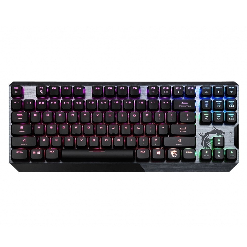 Msi Vigor Gk50 Low Profile Ingilizce Rgb Mekanik Gaming Klavye 22