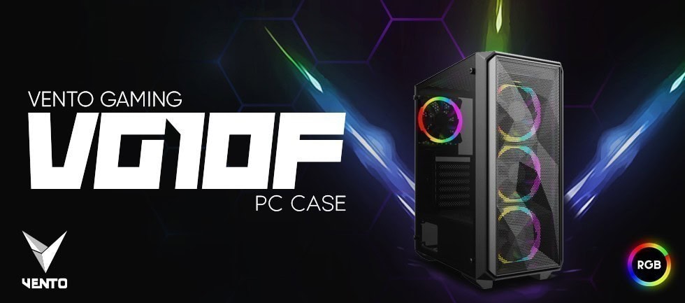 Vento Vg10f 500w Peak Atx Siyah Rgb Gaming Kasa 5