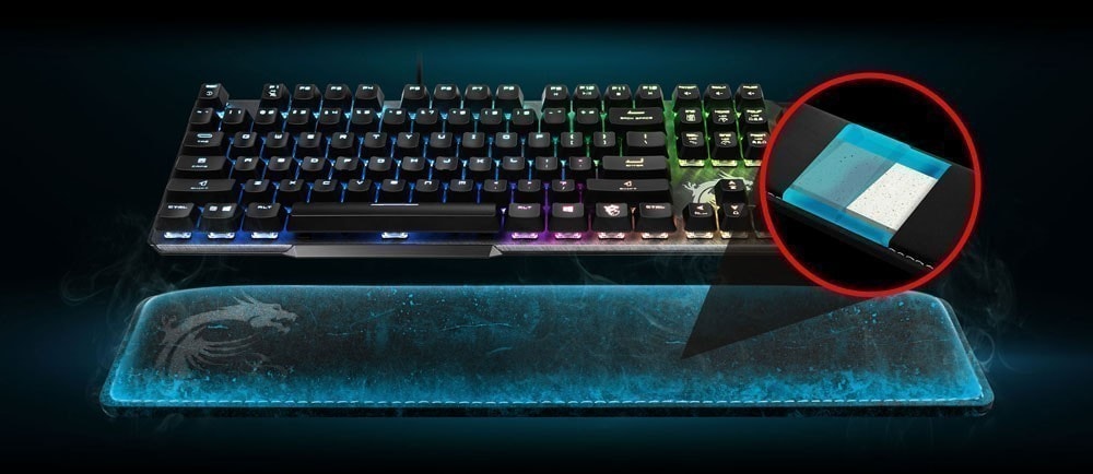 MSI Vigor WR01 Wrist Rest Bilek Desteği a4