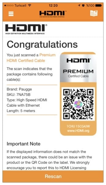 Paugge HDMI 2.0b Premium HDMI Kablo a14