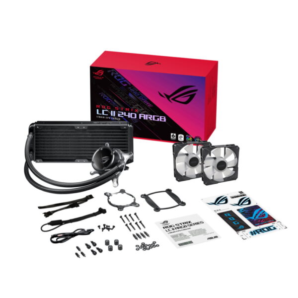Asus Rog Strix Lc Ii 240 Argb Aura Sync Islemci Sivi Sogutucu 8888