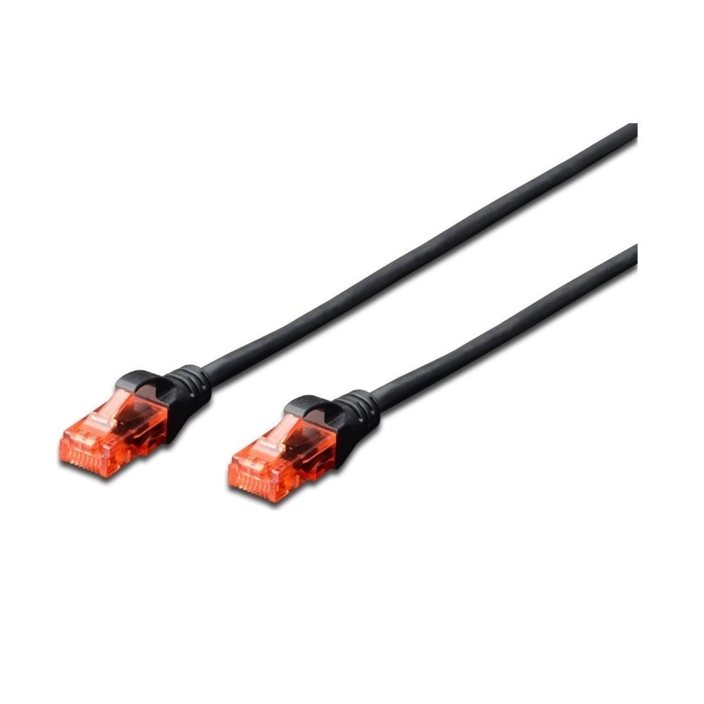 Digitus Patch Kablo U Utp Cat 6 3 Metre Awg 26 7 Cu Lszh Siyah Magaza