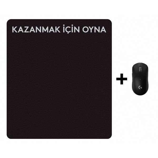 Logitech G Pro X Superlight Ultra Hafif Hero 25 600 Dpi 400 Ips Lightspeed Kablosuz Oyuncu Mouse Siyah Logitech Mouse Pad 3
