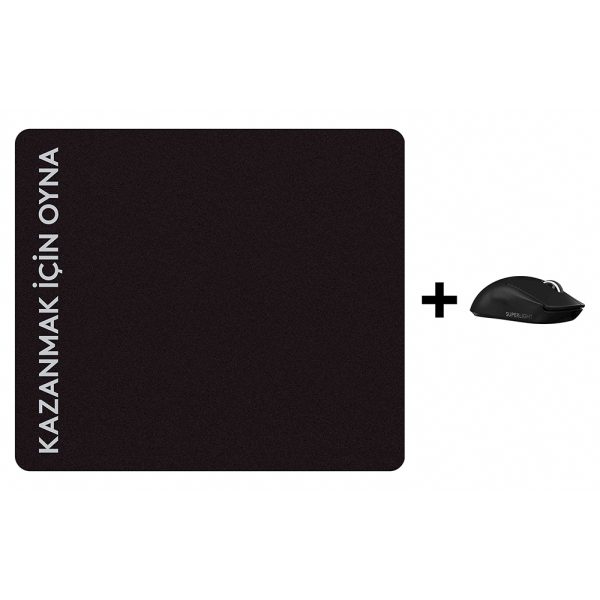 Logitech G Pro X Superlight Ultra Hafif Hero 25 600 Dpi 400 Ips Lightspeed Kablosuz Oyuncu Mouse Siyah Logitech Mouse Pad 4