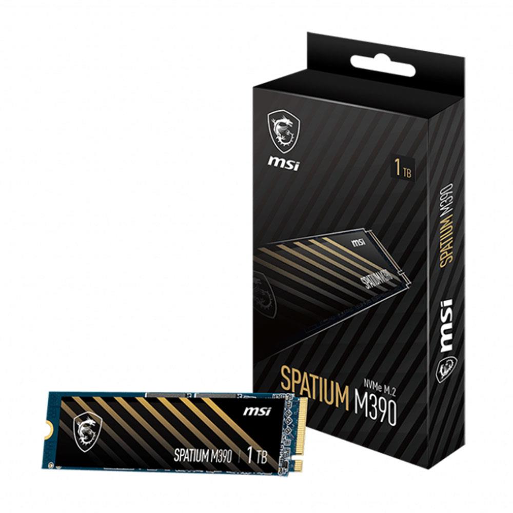 Msi 1tb Spatium M390 Nvme M 2 Ssd 3300mb Okuma 3000mb Yazma