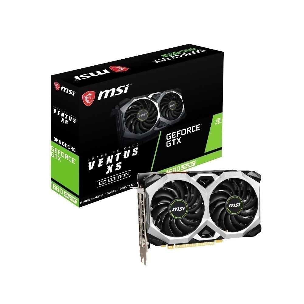Msi Geforce Gtx 1660 Super Ventus Xs Gddr6 384bit Nvidia Ekran Karti