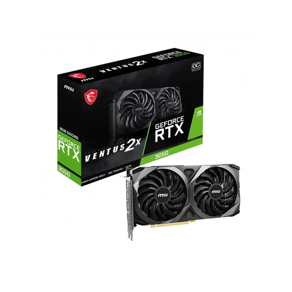 Msi Geforce Rtx 3050 Ventus 2x 8gb Gddr6 128bit Nvidia Ekran Karti 4