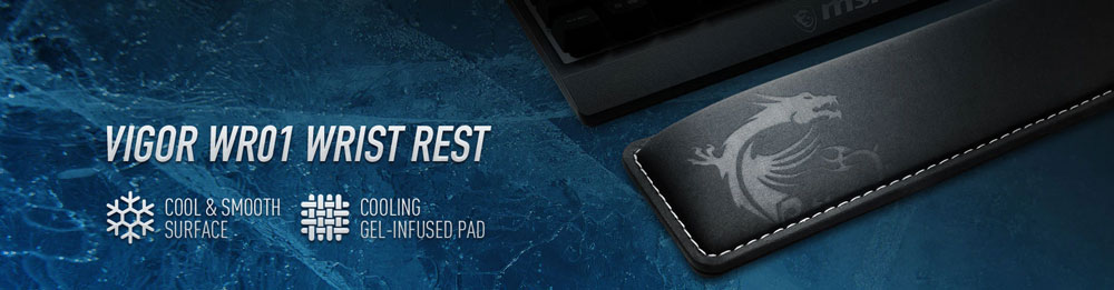 MSI Vigor WR01 Wrist Rest Bilek Desteği a1
