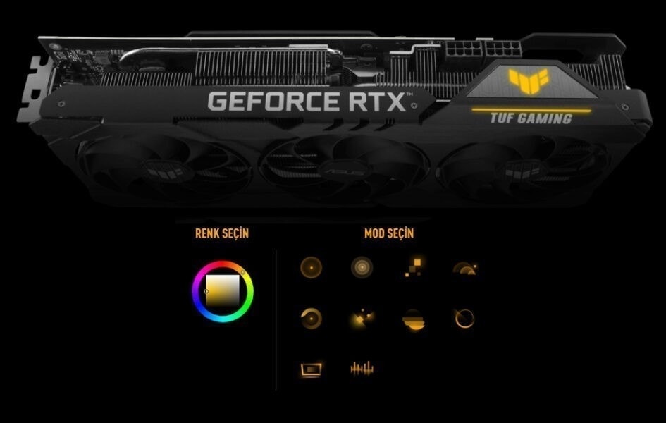 TUF Gaming GeForce RTX™ 3080 OC Edition 12GB TUF Gaming GeForce RTX™ 3080 OC Edition 12GB