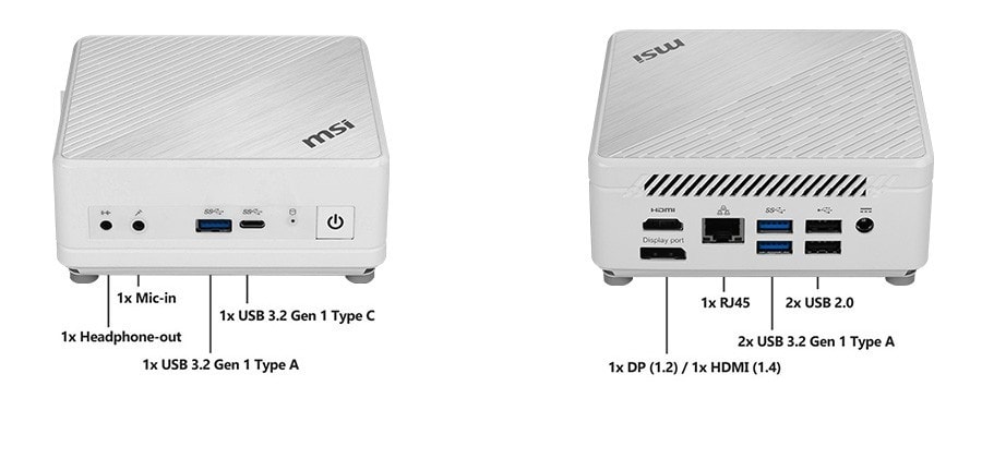 MSI CUBI 5 10M-272TR Mini PC H12
