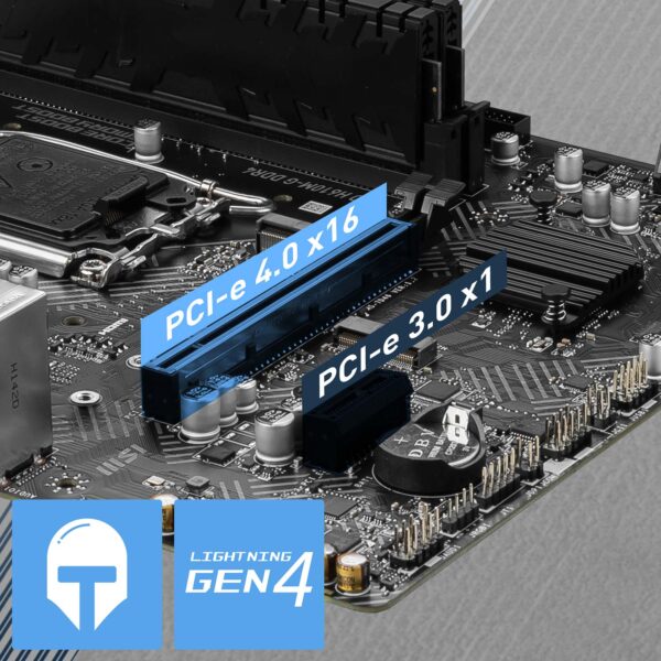 MSI PRO H610M-G DDR4 Anakart a4