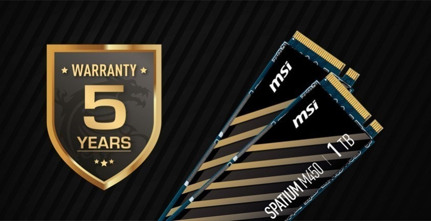 MSI Spatium M450 SSD a5