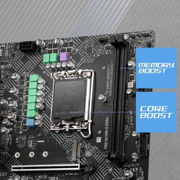 MSI PRO H610M-G DDR4 Anakart a6