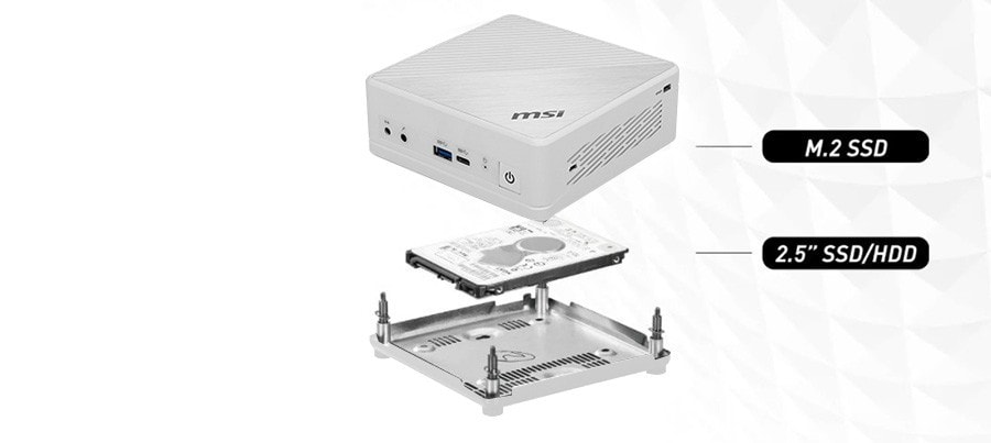 MSI CUBI 5 10M-272TR Mini PC H8