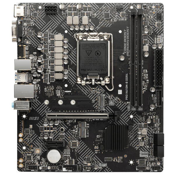 Msi Pro H610m B Ddr4 3200mhz Soket 1700 M 2 Hdmi Vga Matx Anakart Y2
