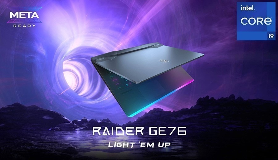 MSI 17.3'' NB RAIDER GE76 12UHS-037TR I9-12900HK Laptop – Dünya dışı deneyim
