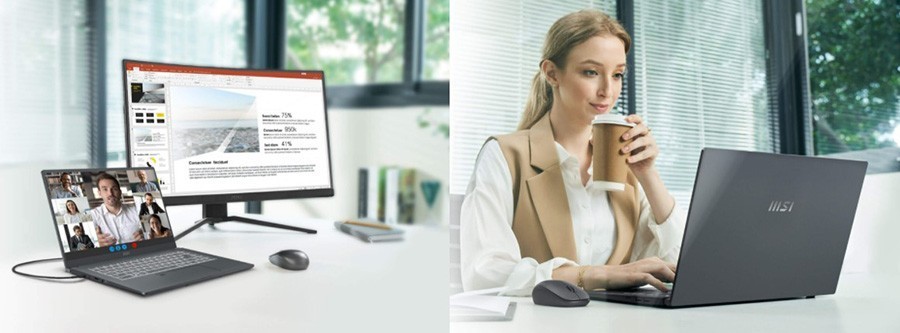 MSI 15.6'' PRESTIGE 15 A12UC-084TR i7-1280P Notebook – Hız ve Performans, görsel 5