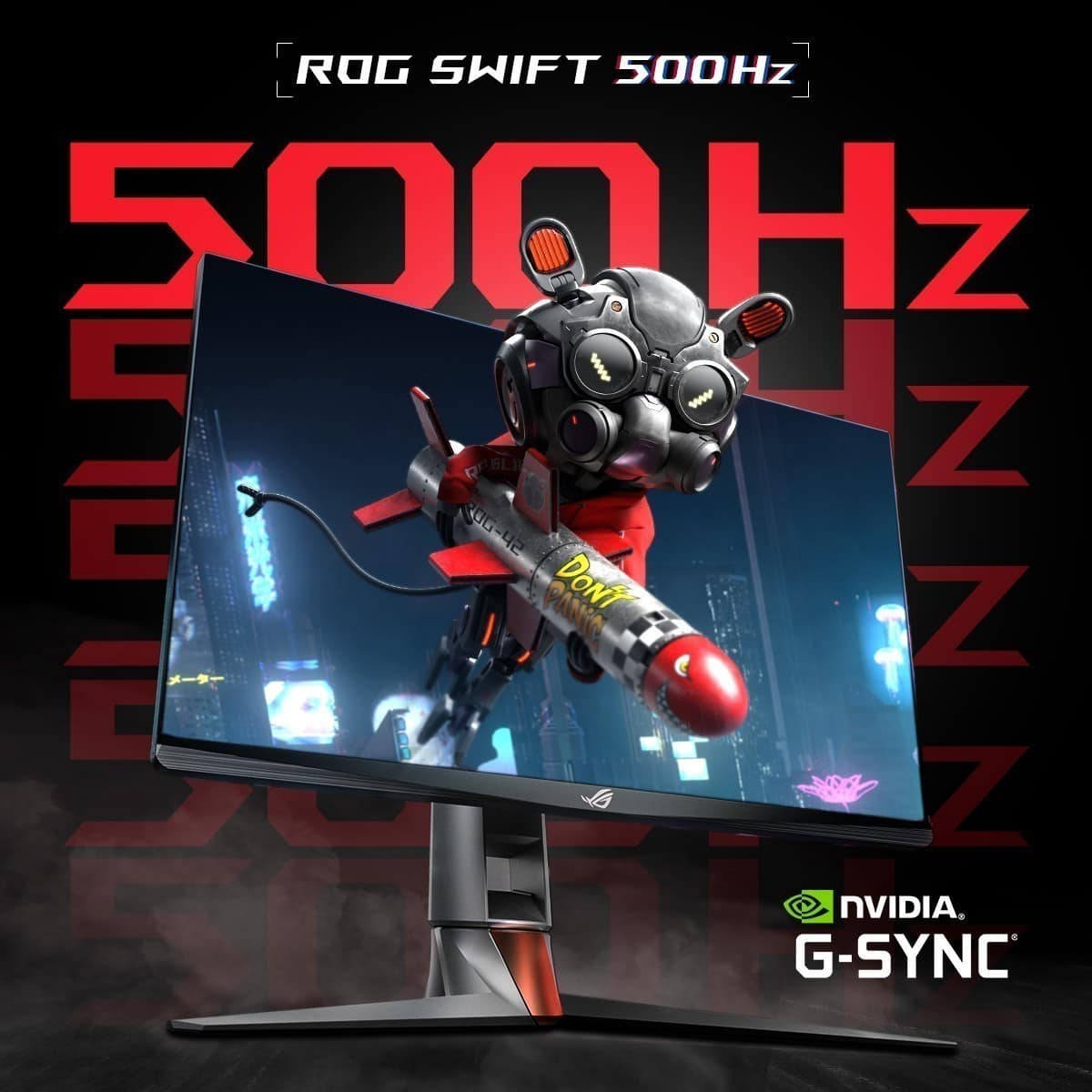 Asus Republic Of Gamers Reflex Ozellikli Rog Swift 500hz Nvidia G Sync E Spor Oyun Monitorunu Duyurdu 20220524 2