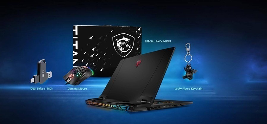 MSI 17.3” TITAN GT77 12UHS-037TR I9-12900HX Notebook – Evrenin Kralı