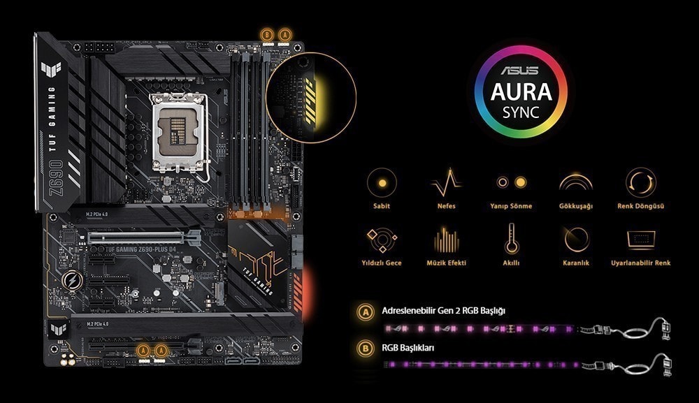 TUF GAMING Z690-PLUS D4