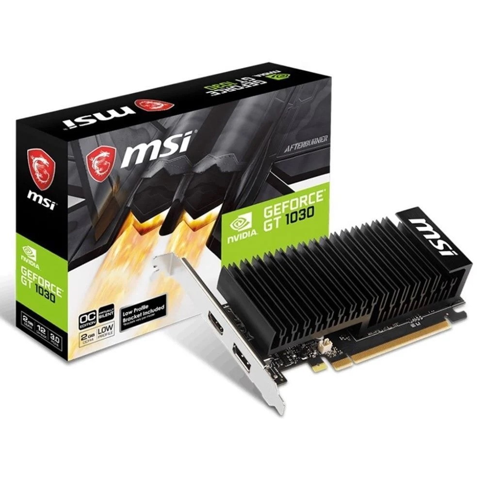 Msi Geforce Gt 1030 2ghd4 Lp Oc 2gb Ddr4 64bit Nvidia Ekran Karti 1