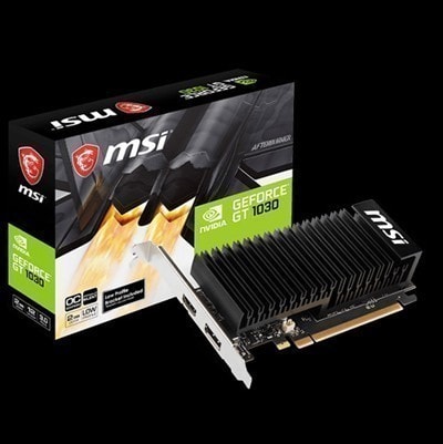 MSI GEFORCE GT 1030 2GHD4 LP OC Ekran Kartı a1