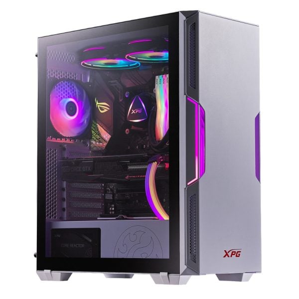 Xpg Starker Tempered Glass Usb 3 0 Mid Tower Gaming Kasa Starker Whcww 3