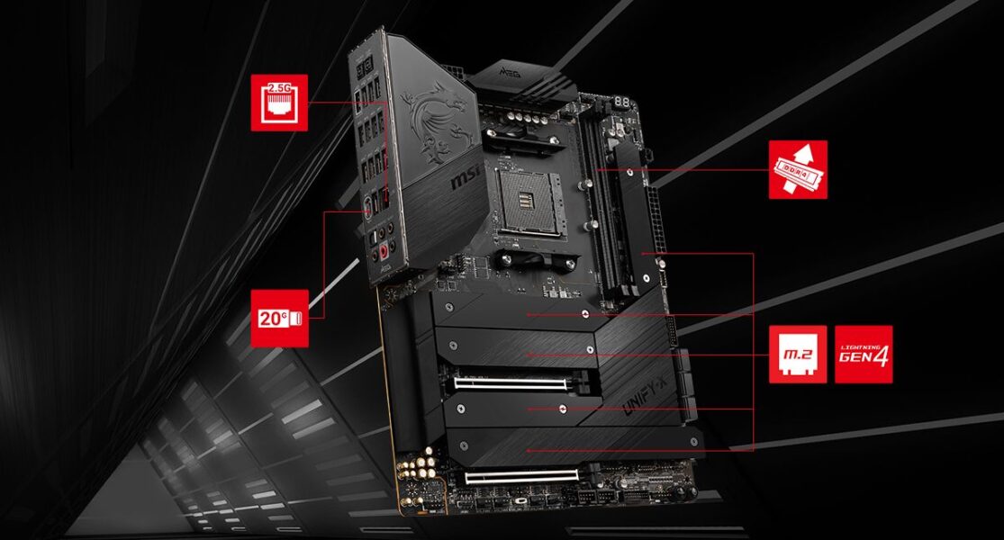 MSI MEG X570S UNIFY-X MAX LIGHTNING overview