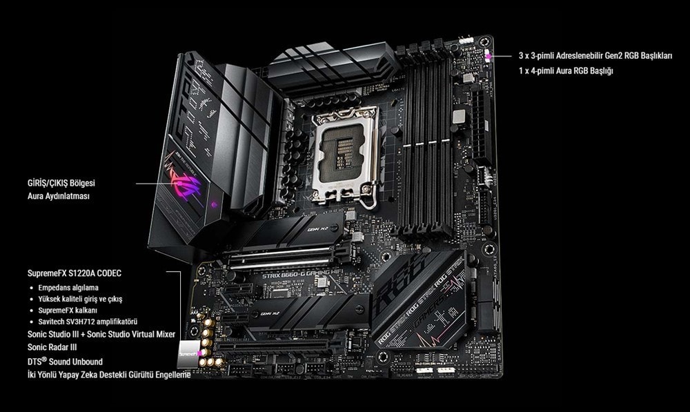 ROG STRIX B660-G GAMING WIFI ROG STRIX B660-G GAMING WIFI