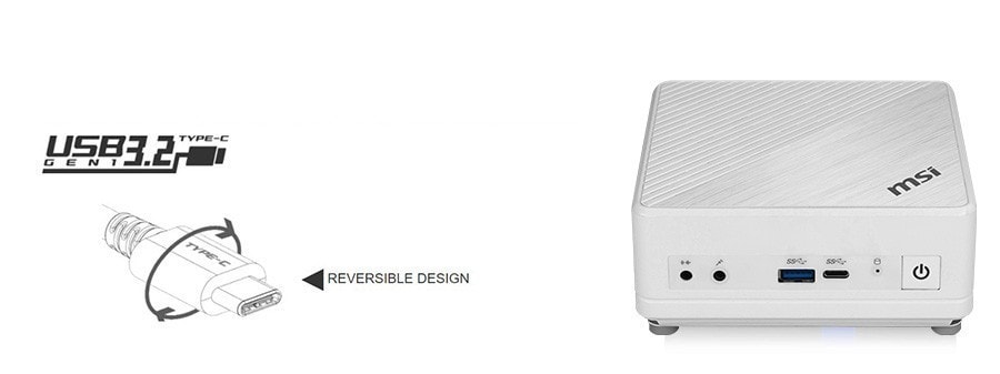 MSI CUBI 5 10M-416EU I7-10510U – SESSİZ TASARIMI