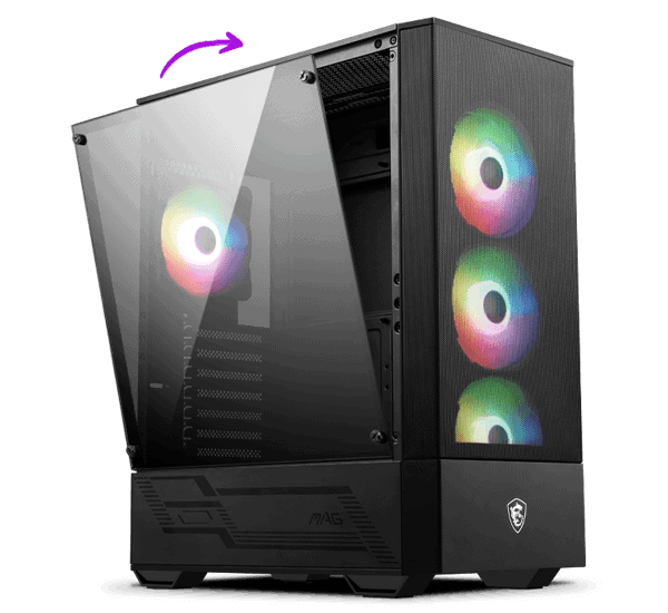 TOOL-LESS TEMPERED GLASS