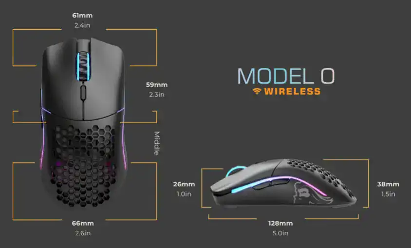 Glorious Model O Kablosuz Gaming Mouse H14