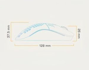 Glorious Model O Kablosuz Gaming Mouse Mat Beyaz (glrglo Ms Ow Mw) H3