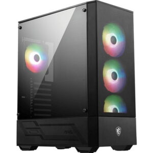 Msi Mag Forge 112r Temperli Cam Argb Atx Gaming Bilgisayar Kasasi