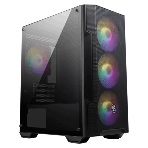 Yüksek performanslı oyun bilgisayarı kasası, RGB aydınlatmalı fanlar ve şeffaf yan panel ile şık ve dayanıklı tasarım. Gaming ve bilgisayar donanımı tutkunları için ideal.