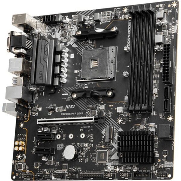 Msi Pro B550m P Gen3 4400oc Ddr4 Soket Am4 Hdmi Vga Dvi D M 2 Usb 3 2 Matx Anakart 2