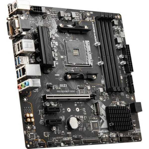 Msi Pro B550m P Gen3 4400oc Ddr4 Soket Am4 Hdmi Vga Dvi D M 2 Usb 3 2 Matx Anakart 3