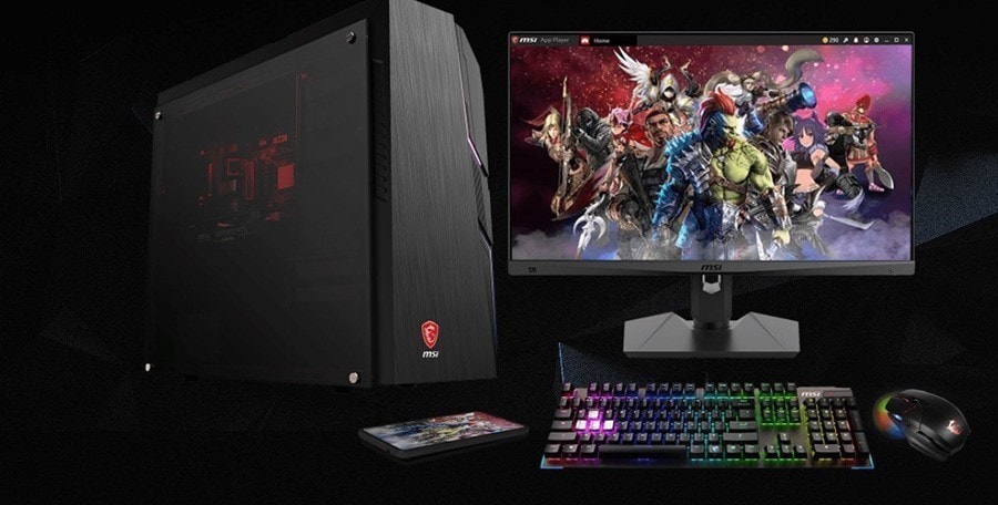 MSI MAG CODEX 5 11TG-825XTR i7-11700F Masaüstü Bilgisayar – MSI APP PLAYER