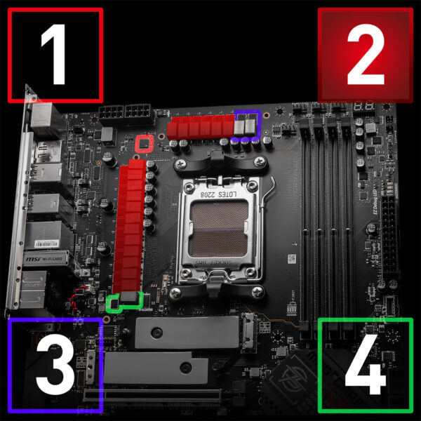 MSI Mpg X670E Carbon WiFi Anakart a3