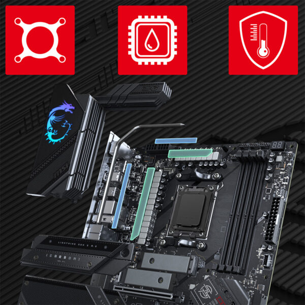 MSI Mpg X670E Carbon WiFi Anakart a4