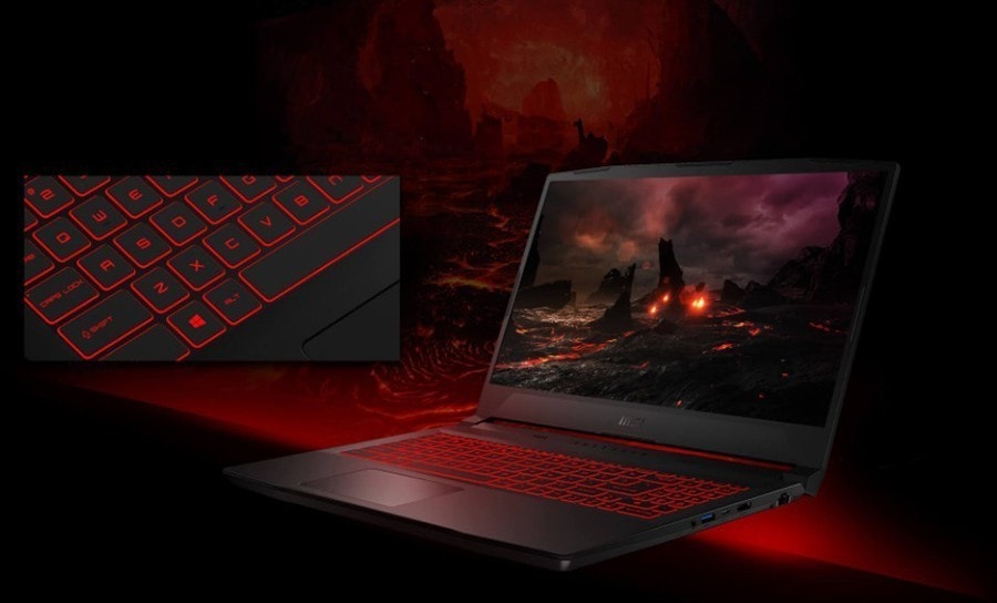 MSI KATANA GF66 12UGSO-1045XTR i7-12700H Notebook – DYNAMIC BOOST 2.0