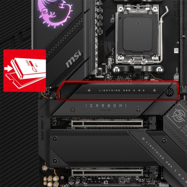 MSI Mpg X670E Carbon WiFi Anakart a8