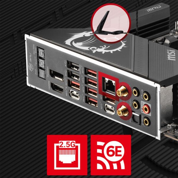 MSI Mpg X670E Carbon WiFi Anakart a9
