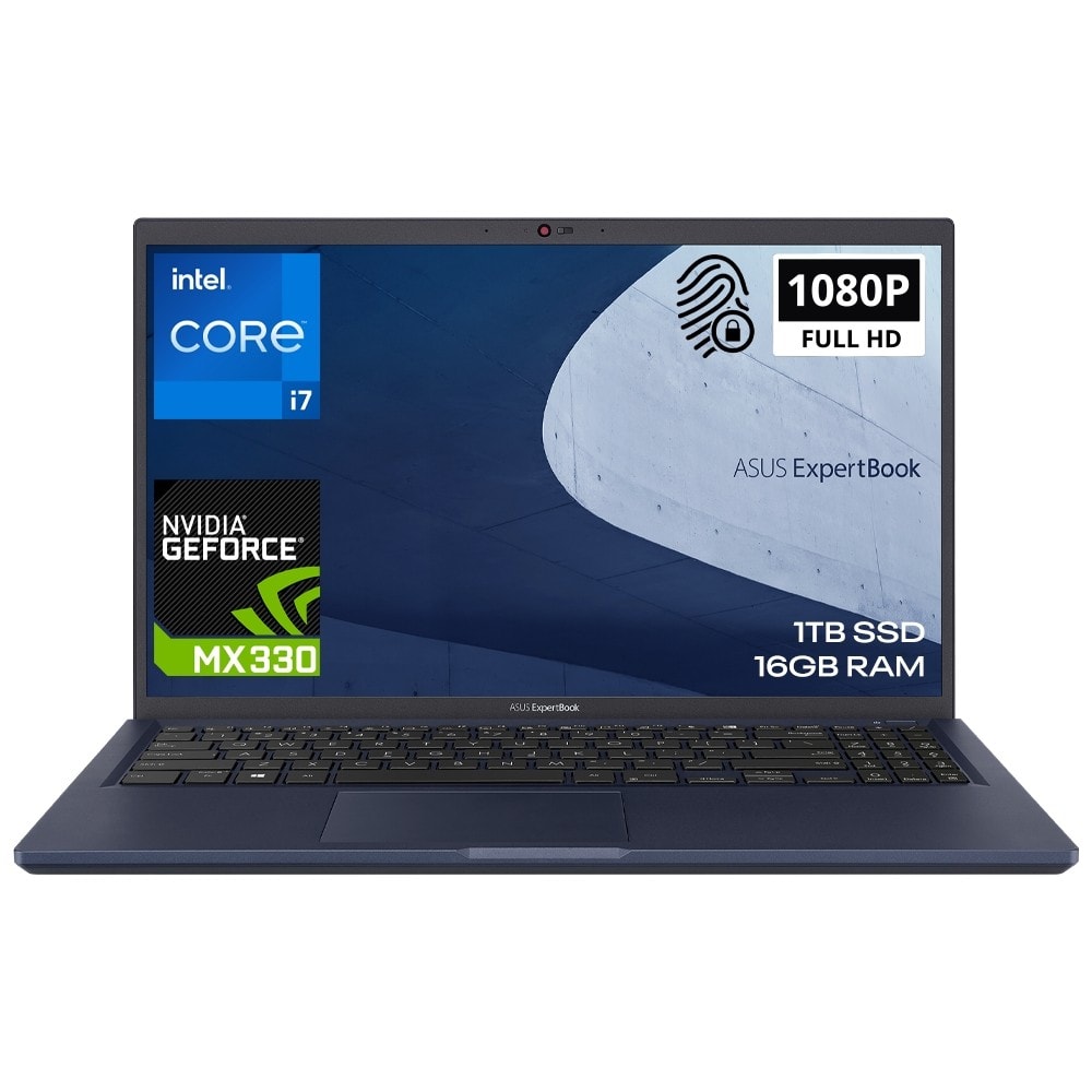 Asus Expertbook B1b1500cepe Bq0834a4 I7 1165g7 16gb 1tb Ssd Mx330 15 6 Fullhd Freedos Tasinabilir Bilgisayar