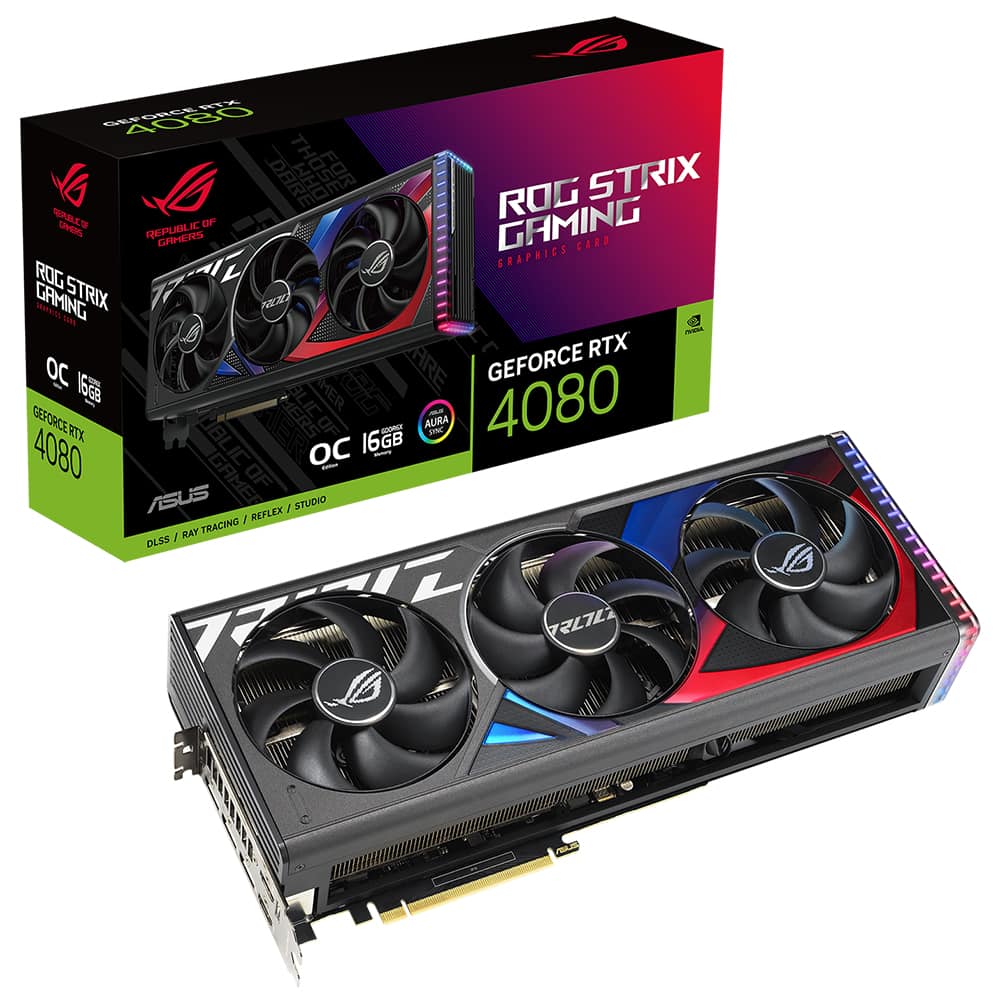 Asus Geforce Rog Strix Rtx 4080 16gb Oc Gddr6x 256 Bit Ekran Karti